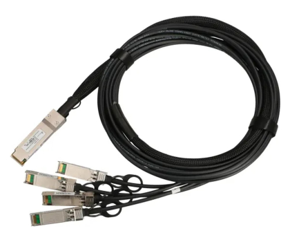 Moduł SFP ExtraLink QSFP+ DAC Kabel QSFP+ DAC 40Gbps do 4x 10Gbps 3m 30AWG